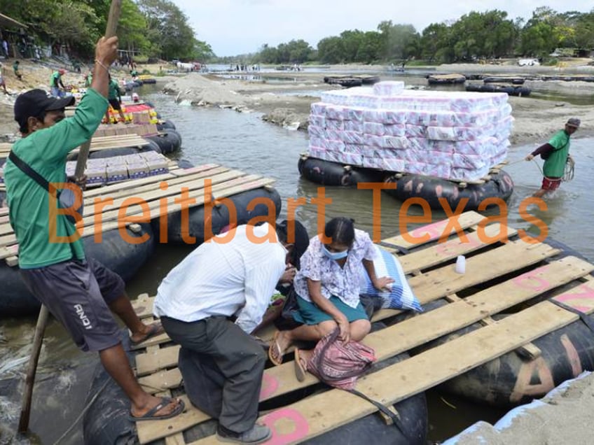 exclusiva fotos revelan cruce ilegal de mercancias en la frontera sur de mexico