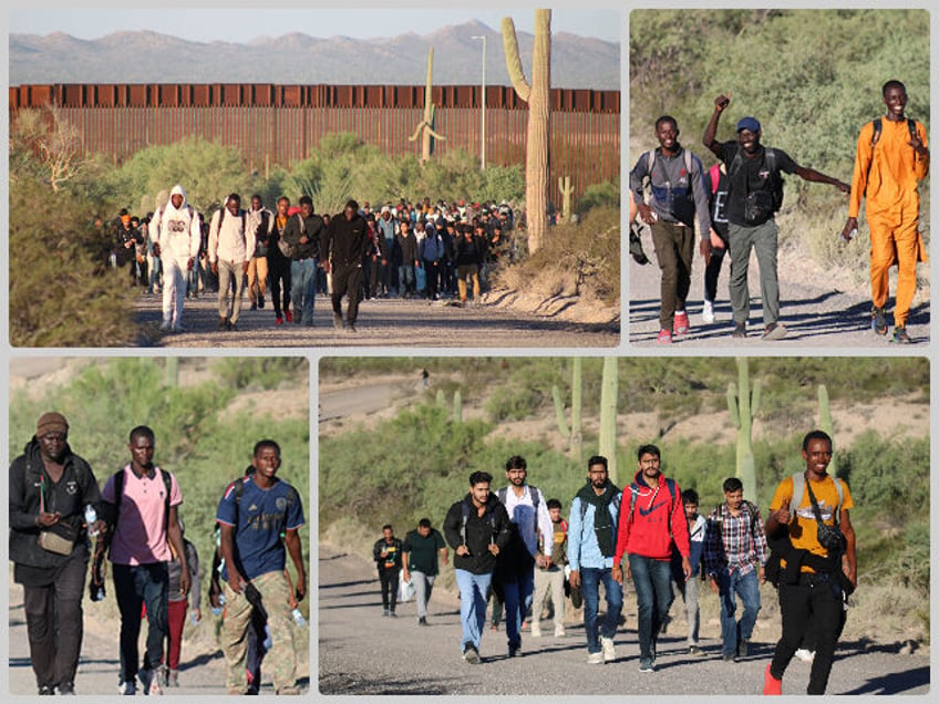 exclusive arizona sector migrant surge forces border patrol to cancel field patrols