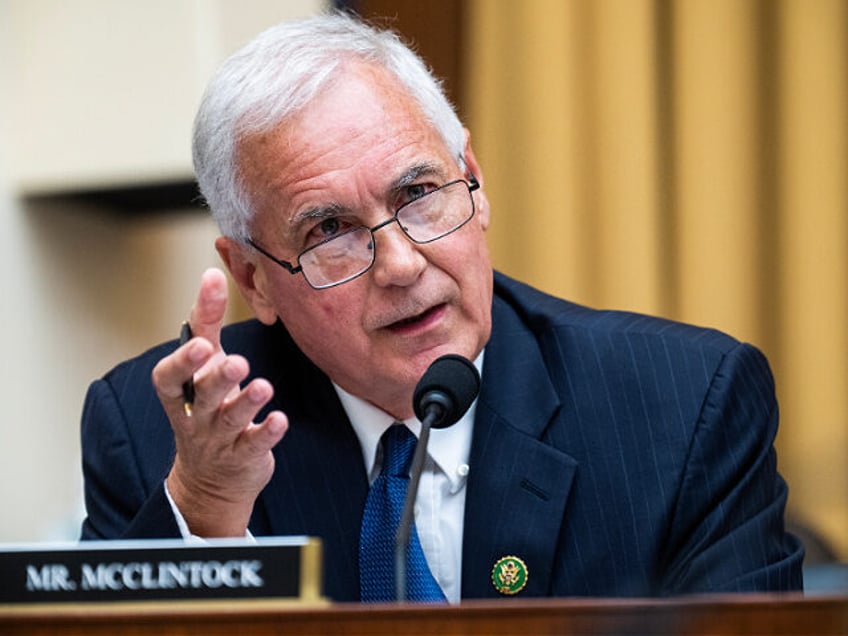 exclusive completely unconstitutional rep tom mcclintock defends his opposition to mayorkas impeachment