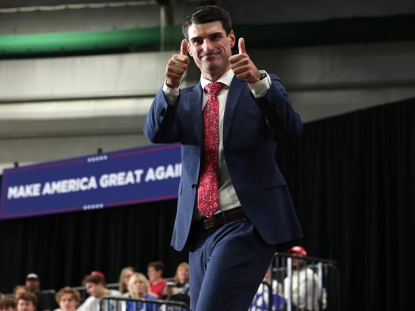 SCRANTON, PENNSYLVANIA - OCTOBER 09: Rob Bresnahan, Republican nominee for Pennsylvania's