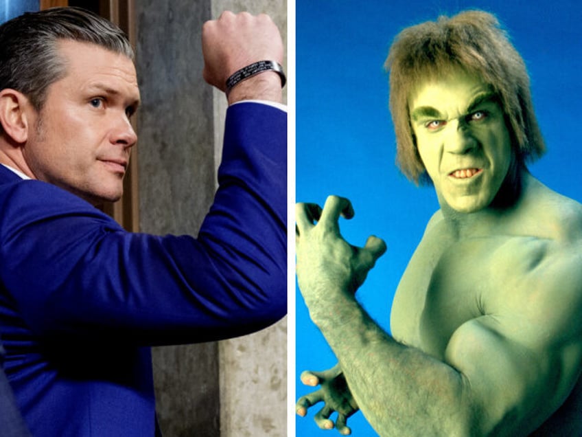 Hegseth and "the Hulk"