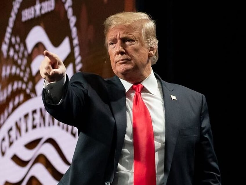 President Donald J. Trump delivers remarks during the American Farm Bureau Federation’s