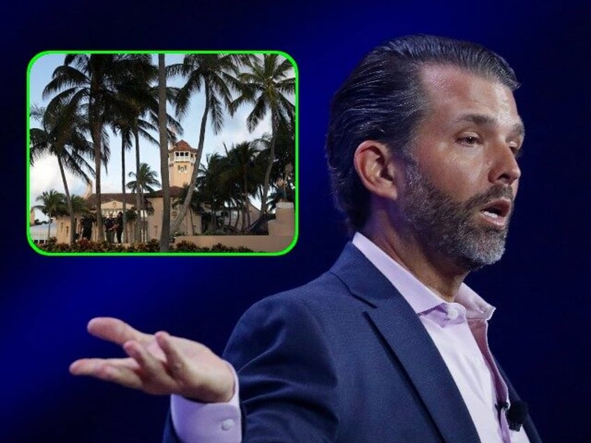 exclusive donald trump jr on mar a lago fake news its just so dishonest