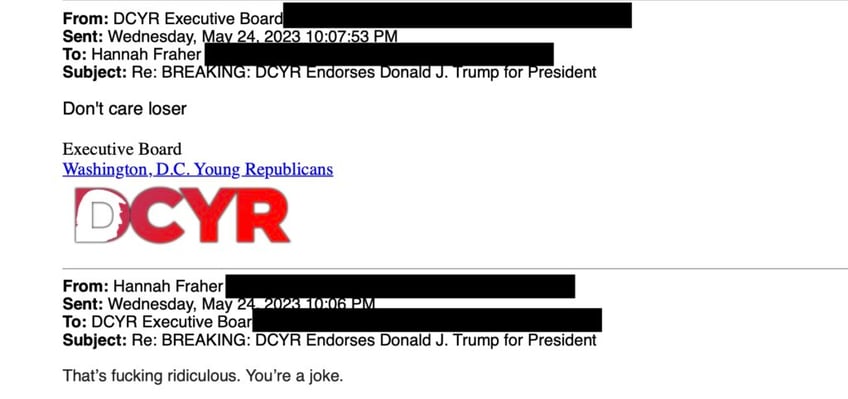 exclusive emails reveal speaker johnsons top advisers never trump conniption over gop groups trump endorsement