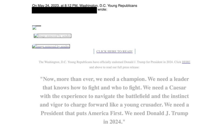 exclusive emails reveal speaker johnsons top advisers never trump conniption over gop groups trump endorsement