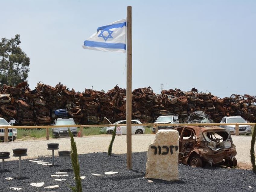 Vehicles that belonged to the victims of the October 7th massacre