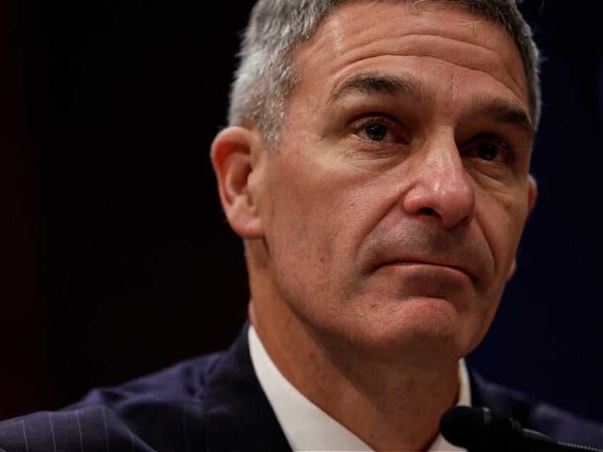 WASHINGTON, DC - JUNE 07: Attorney Ken Cuccinelli, the Chairman, Election Transparency Ini