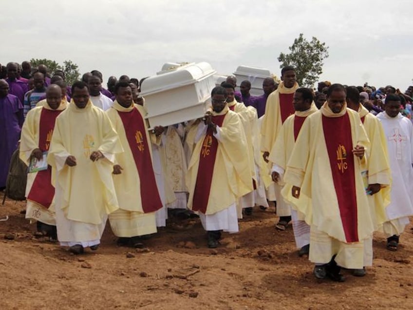 exclusive local priest nigeria trying to blame its christian genocide on climate crisis