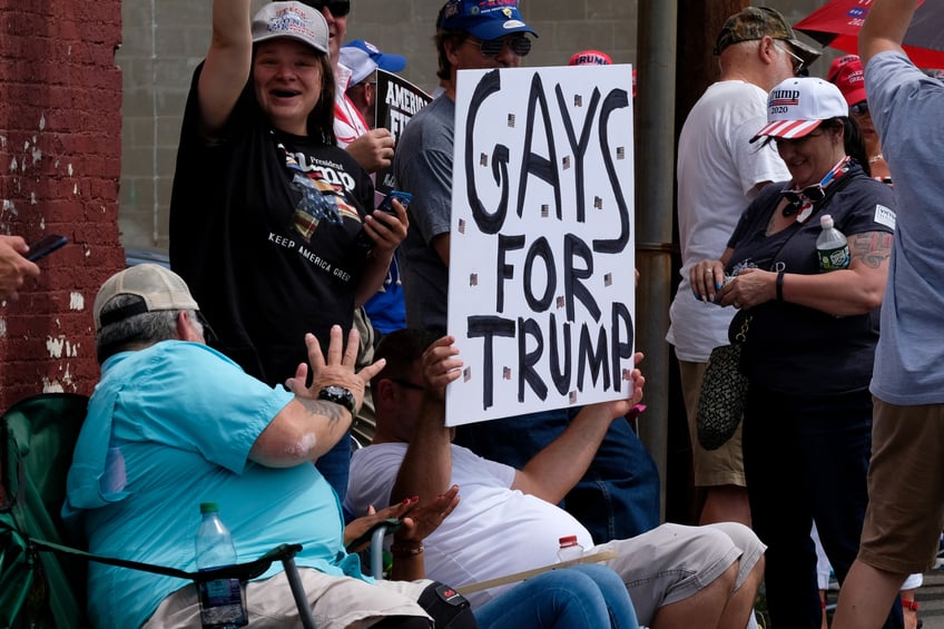 exclusive log cabin gop leader blasts gay lefts fear mongering trump is best president the republican party has ever had on lgbtq