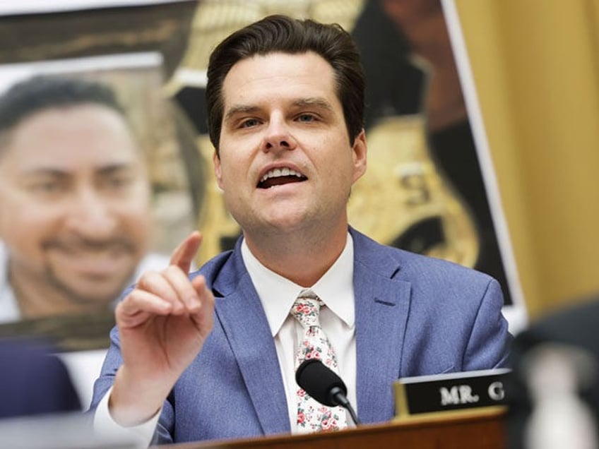 exclusive matt gaetz demands air force reveal who told airmen not to attend a conservative rally in north dakota