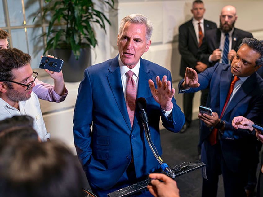 exclusive mccarthy white house already engaging in impeachment inquiry obstruction with fake no evidence disinformation talking points