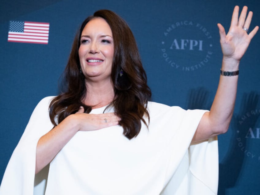 Brooke Rollins, president and CEO of AFPI, is seen during the America First Policy Institu