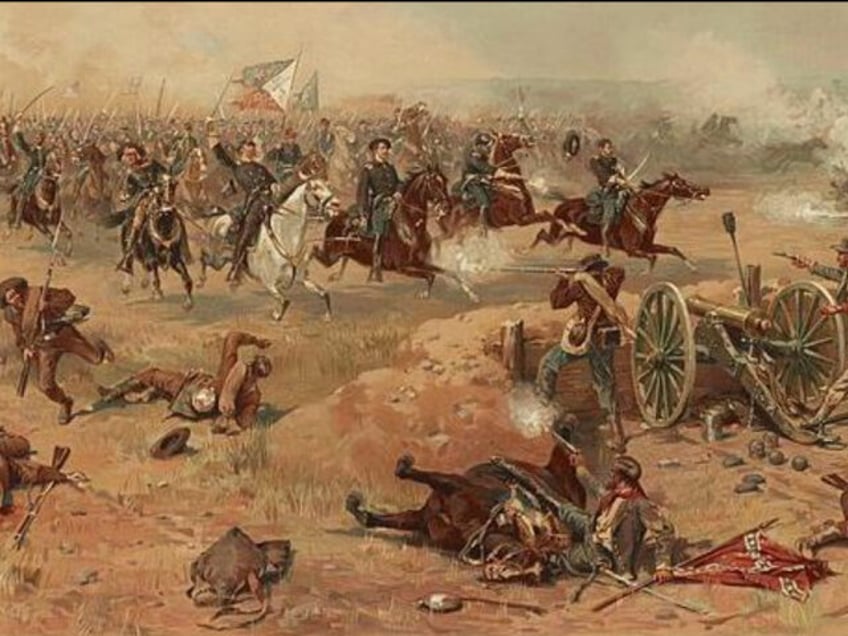 Union General Philip H. Sheridan’s final charge, Library of Congress