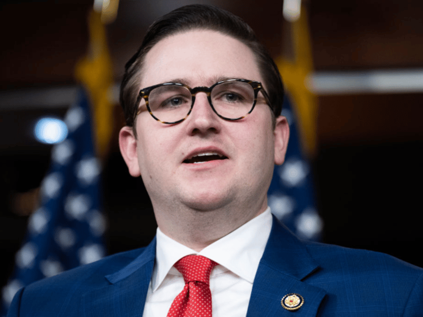 UNITED STATES - JANUARY 7: Rep. Addison McDowell, R-N.C., speaks during a news conference