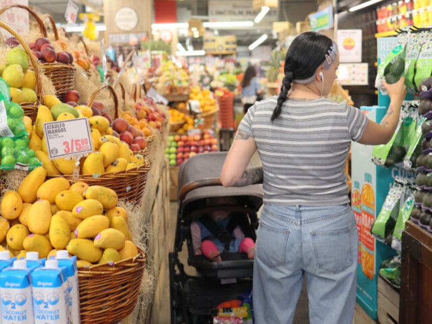 People shop at Lincoln Market on June 12, 2023 in the Prospect Lefferts Gardens neighborho