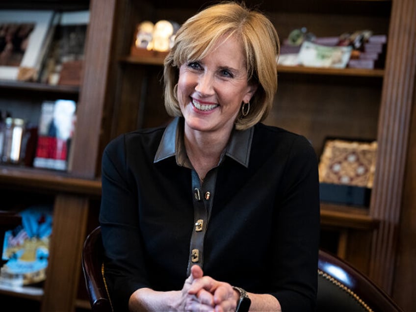 UNITED STATES - NOVEMBER 30: Rep. Claudia Tenney, R-N.Y., is interviewed by CQ-Roll Call,