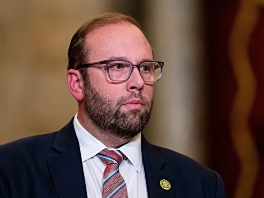 Representative Jason Smith, a Republican from Missouri, following a vote to formally authorize an ongoing impeachment inquiry against President Joe Biden at the US Capitol in Washington, DC, US, on Wednesday, Dec. 13, 2023. Republicans in the US House voted Wednesday to formally authorize an impeachment inquiry into President Joe …