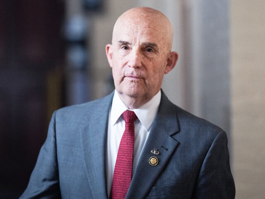 Rep. Keith Self, R-Texas, leaves a meeting of the House Republican Conference in the U.S.