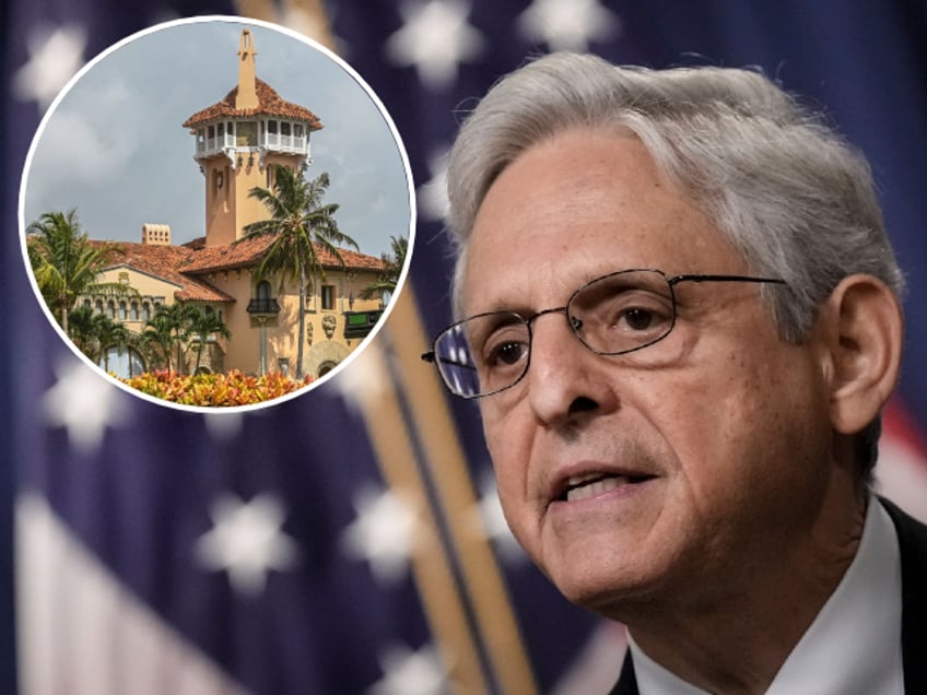 WASHINGTON, DC - AUGUST 11: U.S. Attorney General Merrick Garland delivers a statement at the U.S. Department of Justice August 11, 2022 in Washington, DC. Garland addressed the FBI's recent search of former President Donald Trump's Mar-a-Lago residence, announcing the Justice Department has filed a motion to unseal the search warrant as well as a property receipt for what was taken. (Photo by Drew Angerer/Getty Images)