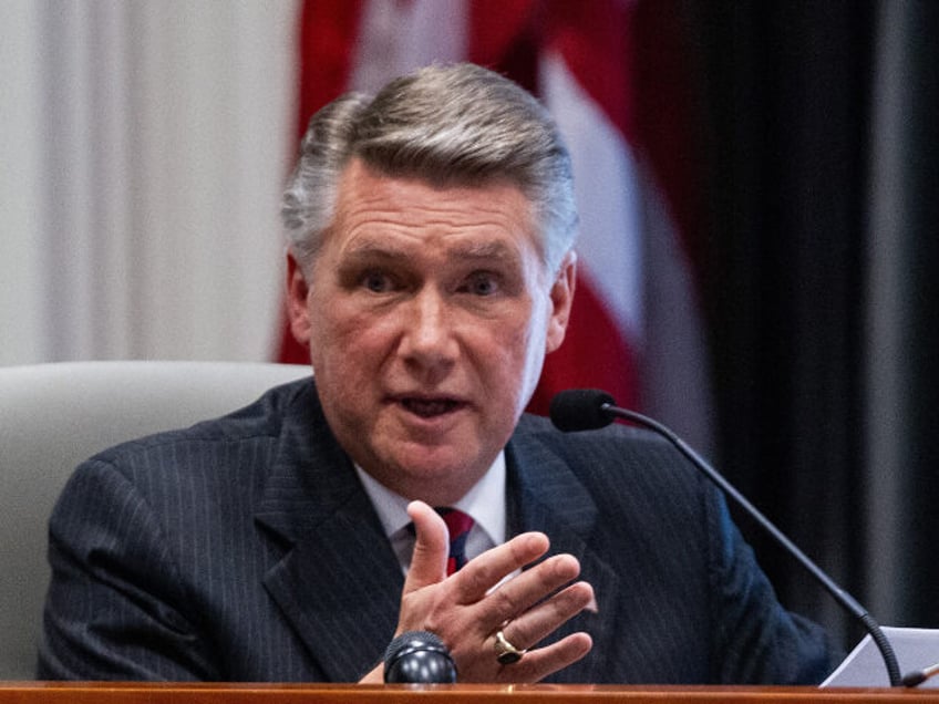 Mark Harris, Republican candidate in North Carolina's 9th Congressional race, testife