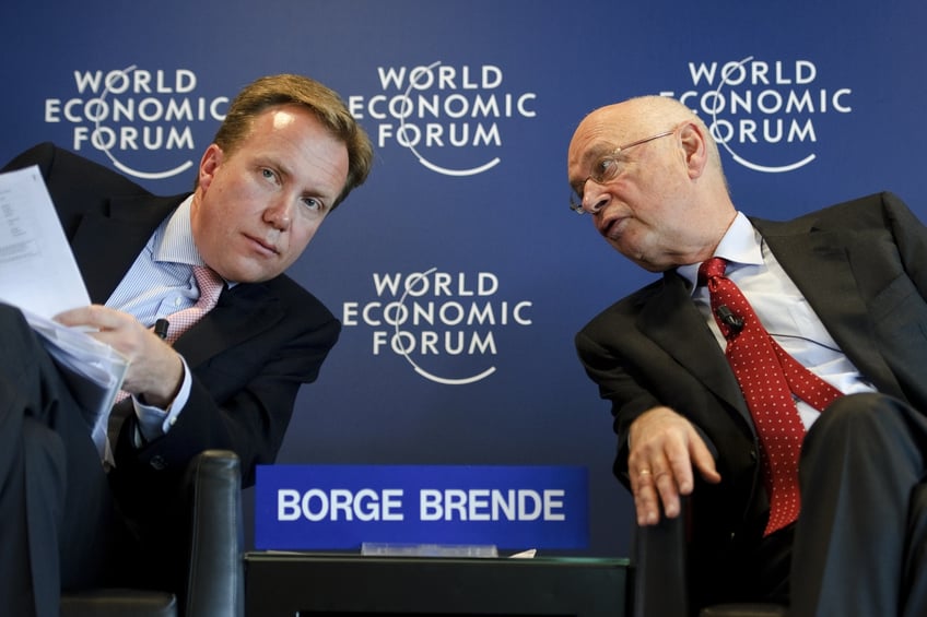 exclusive seamus bruner klaus schwab transitions to a background role as the wef agenda for control takes center stage