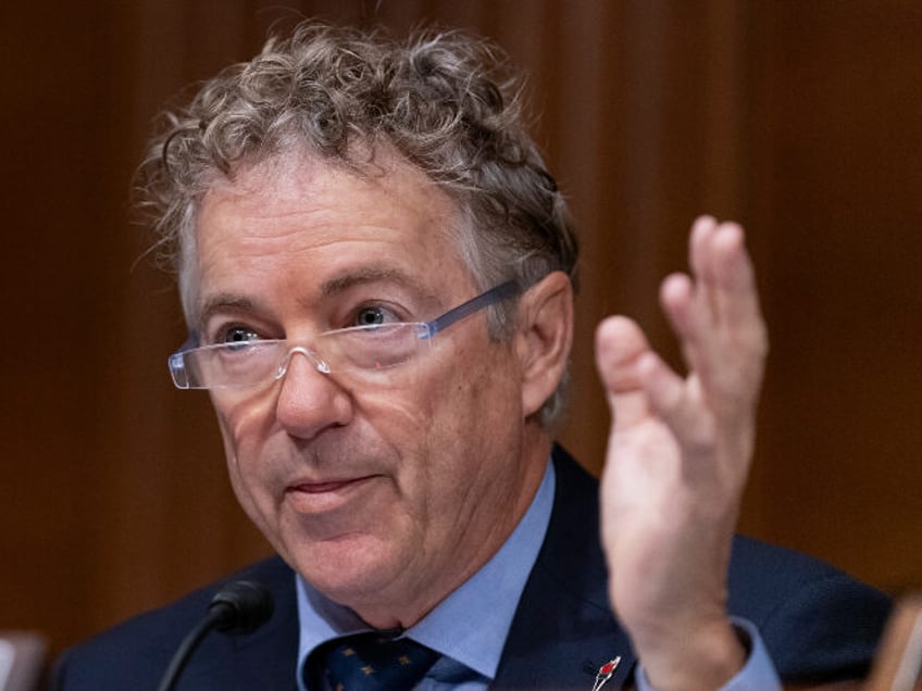 Senate Homeland Security and Governmental Affairs Ranking Member Sen. Rand Paul, R-Ky., sp