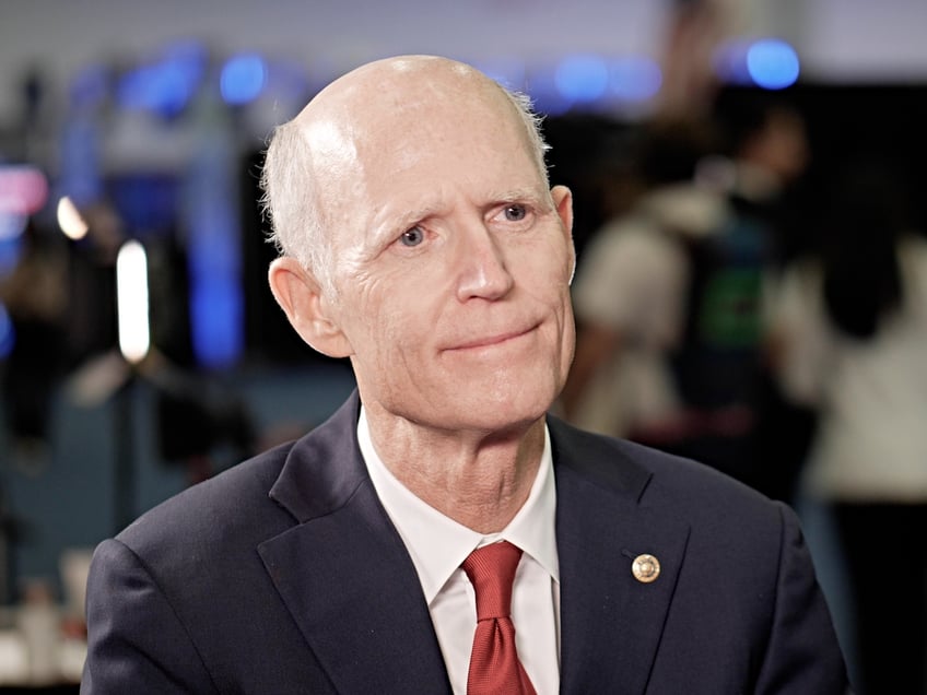 DETROIT, Michigan — Sen. Rick Scott (R-FL) told Breitbart News exclusively here at the Turning Point Action People’s Convention he believes the stakes of the 2024 election are extremely high but he is hopeful  Republicans, particularly former President Donald Trump, now have the edge.