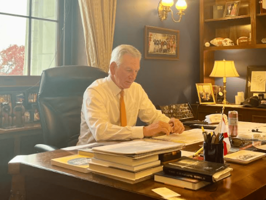 exclusive sen tuberville vows to serve as sledgehammer dismantling swamp to implement trump agenda