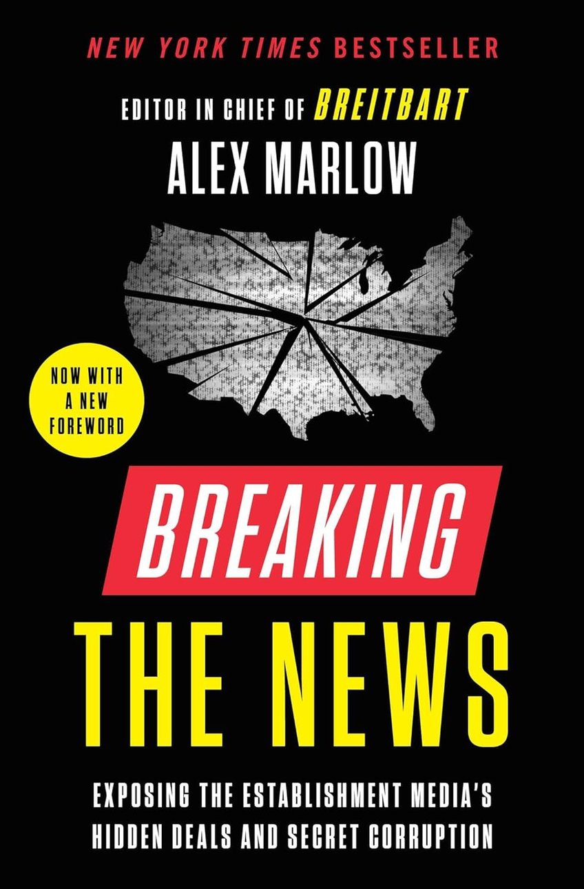 exclusive simon and schuster releases new edition of alex marlows new york times bestseller breaking the news for election year 2024