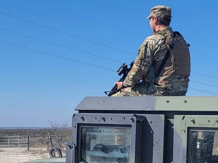 exclusive texas guardsman shot across border due to cartel gunman assaulting migrants says source