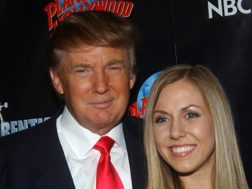 NEW YORK - MAY 19: Donald Trump and the winner of the "Apprentice 3" Kendra Todd