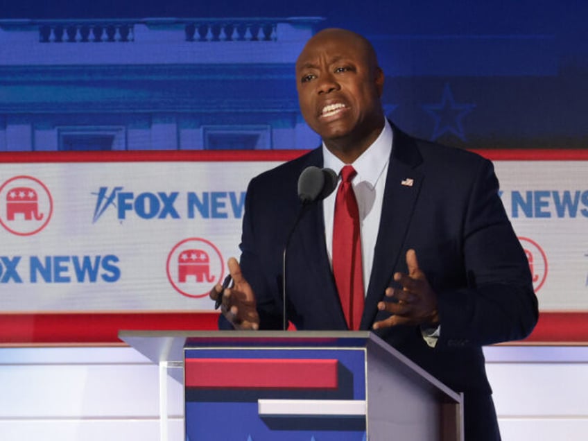 exclusive tim scott ad calls to lead the charge to stop biden retreat