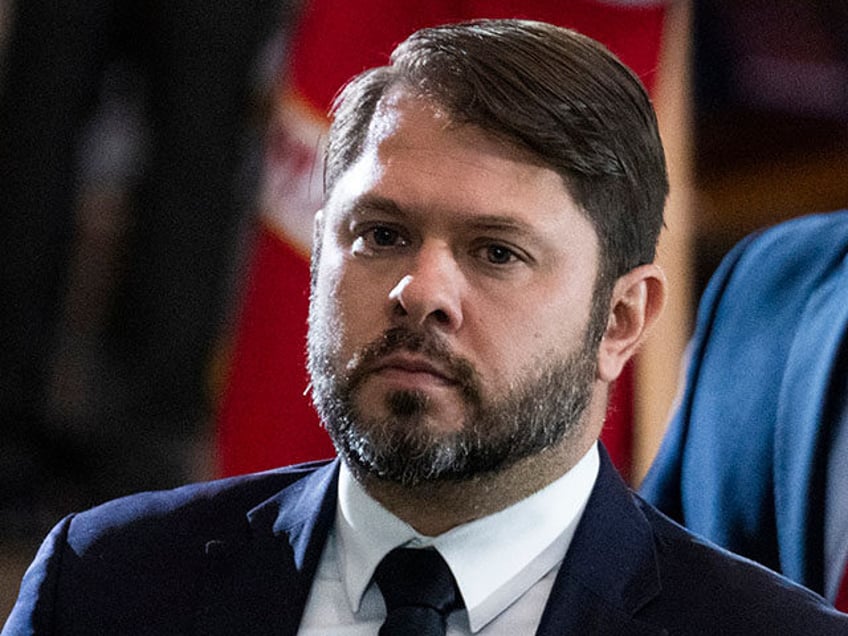 Border - Rep. Ruben Gallego, D-Ariz., is seen in the U.S. Capitol, July 14, 2022, in Washi