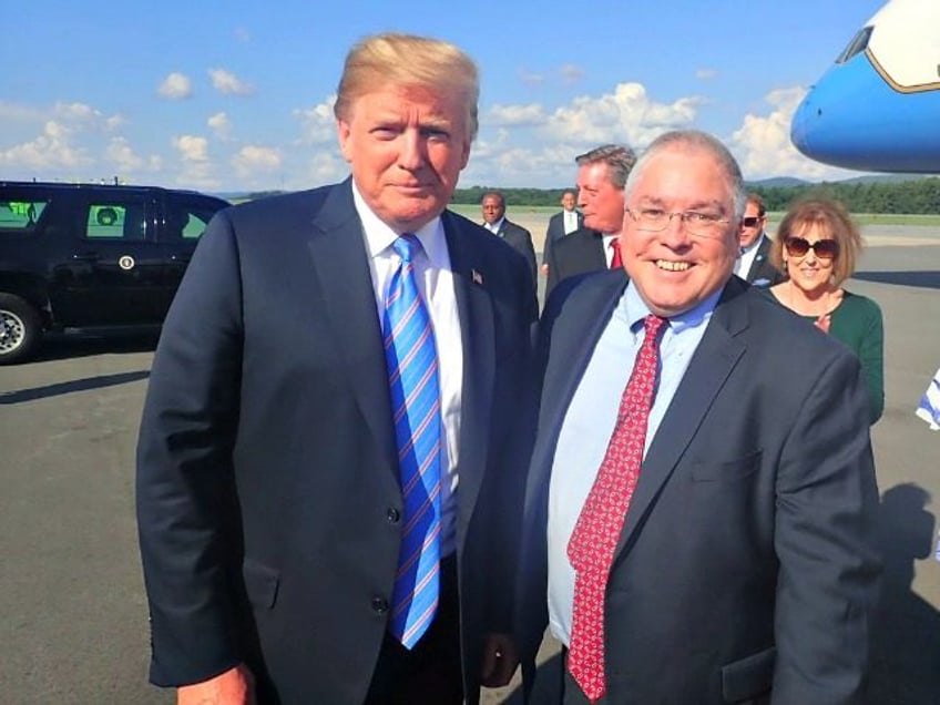 exclusive west virginia ag patrick morrisey touts endorsement of trump as reason hes leading gubernatorial primary