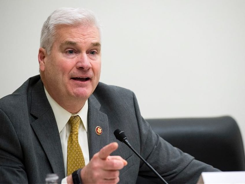 WASHINGTON, DC - FEBRUARY 06: Rep. Tom Emmer (R-MN) speaks during the 2019 Congressional H