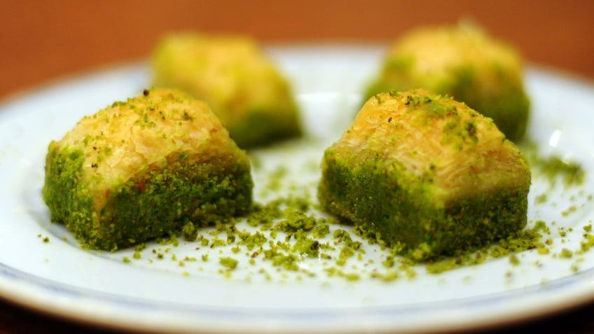 Baklava pastries 