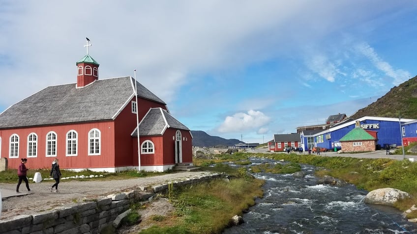 river in greenland