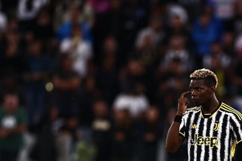 Juventus' French midfielder Paul Pogba