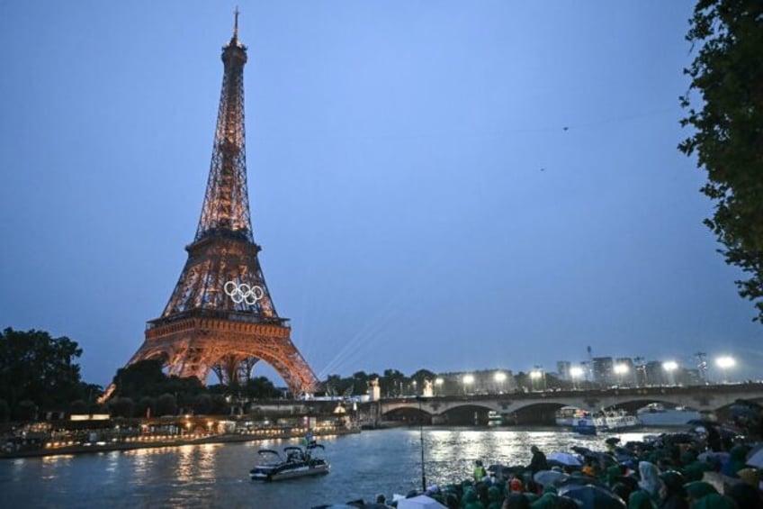 The Solomon Islands, whose delegation sailed along the Seine during the opening ceremony,