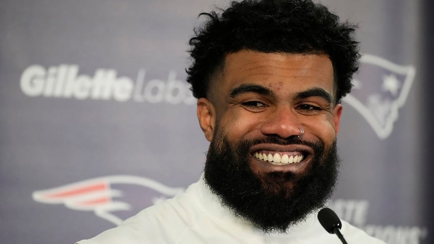 Ezekiel Elliott in December 2023