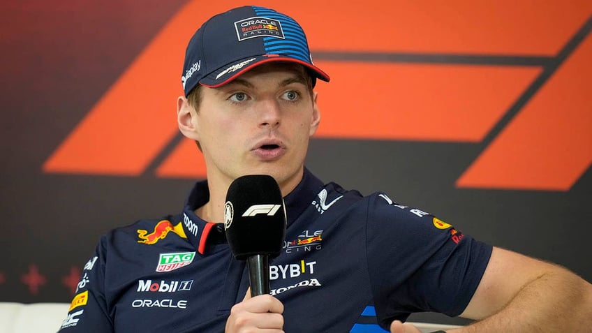 Max Verstappen talks