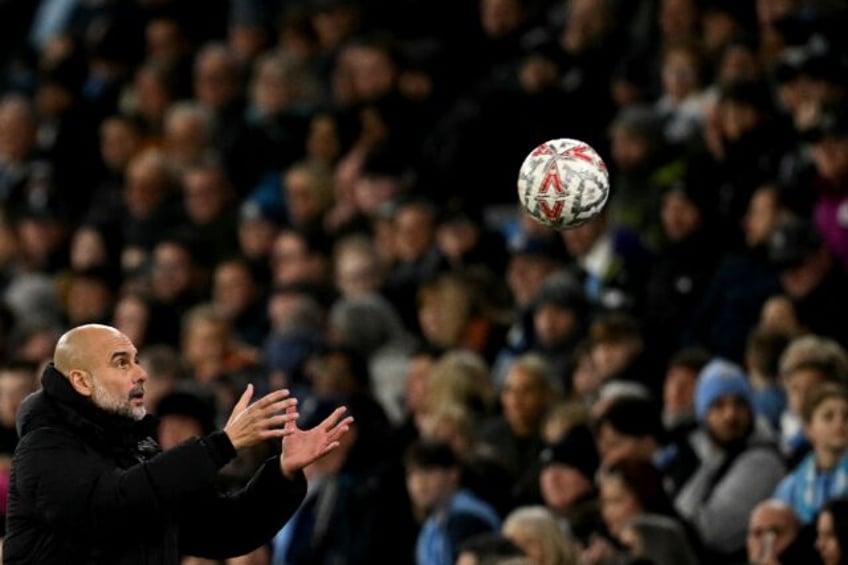 Manchester City manager Pep Guardiola is not a fan of the ball used in the FA Cup this sea