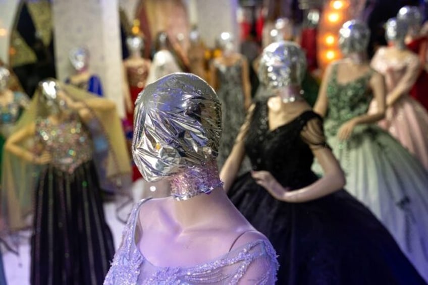 In Afghanistan, morality police asked the stores to hide the mannequins' faces