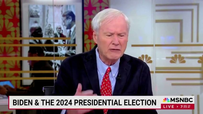 Former MSNBC host Chris Matthews