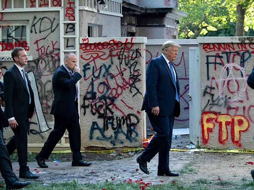 fact check joe biden repeats lie that trump gassed peaceful protesters to clear park for photo op