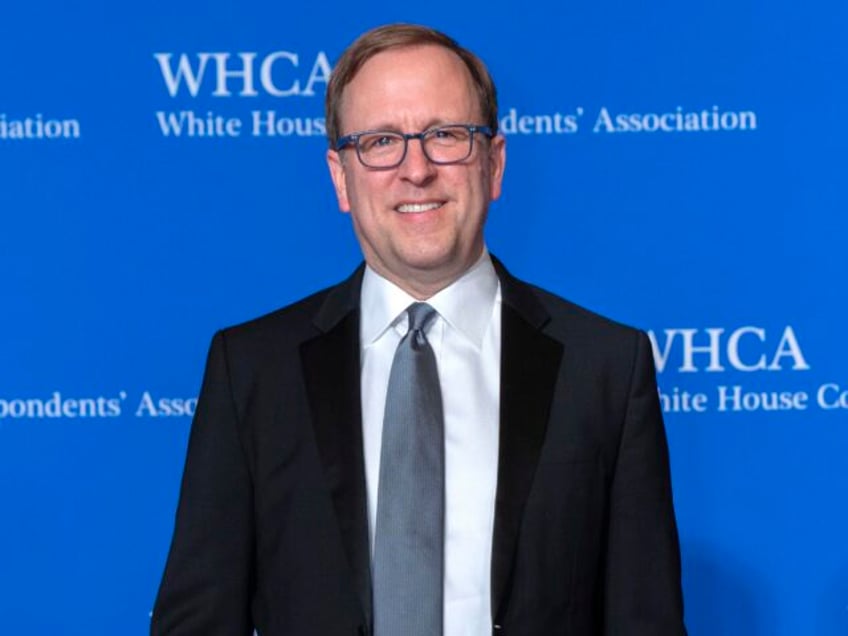 ABC News chief Washington correspondent Jonathan Karl poses for photographers as he arrive