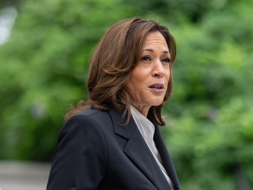 Vice President Kamala Harris makes remarks at a White House NCAA Sports Day event, Monday,