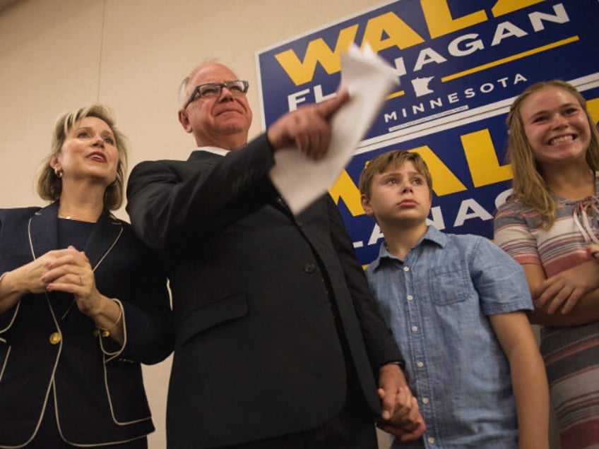 Minnesota Gubernatorial Candidate Rep. Tim Walz Holds Primary Night Event In St. Paul