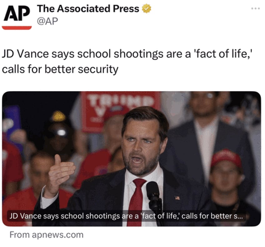 fact of life harris disinfo campaign against vance peddles deleted ap propaganda