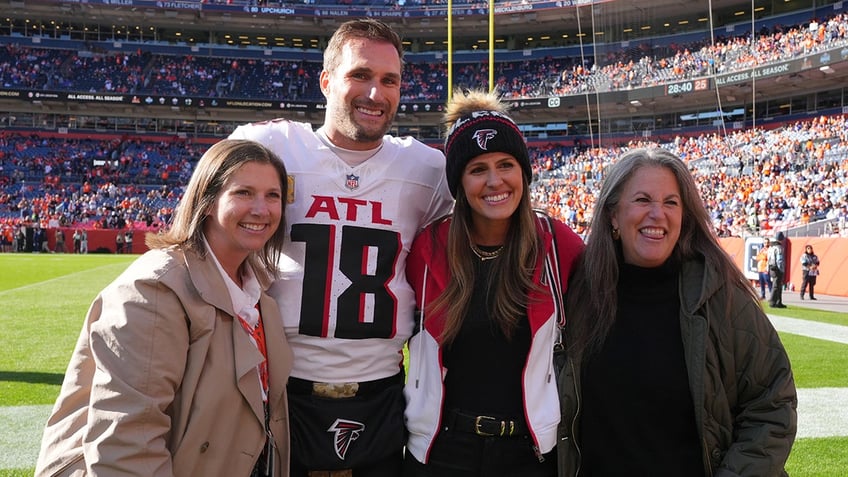 Kirk Cousins with family